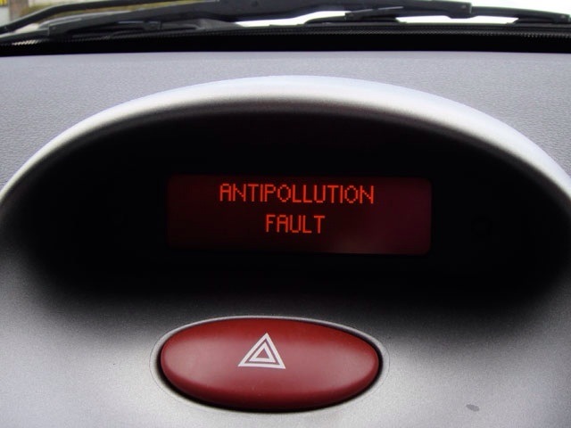 ANTIPOLLUTION FAULT